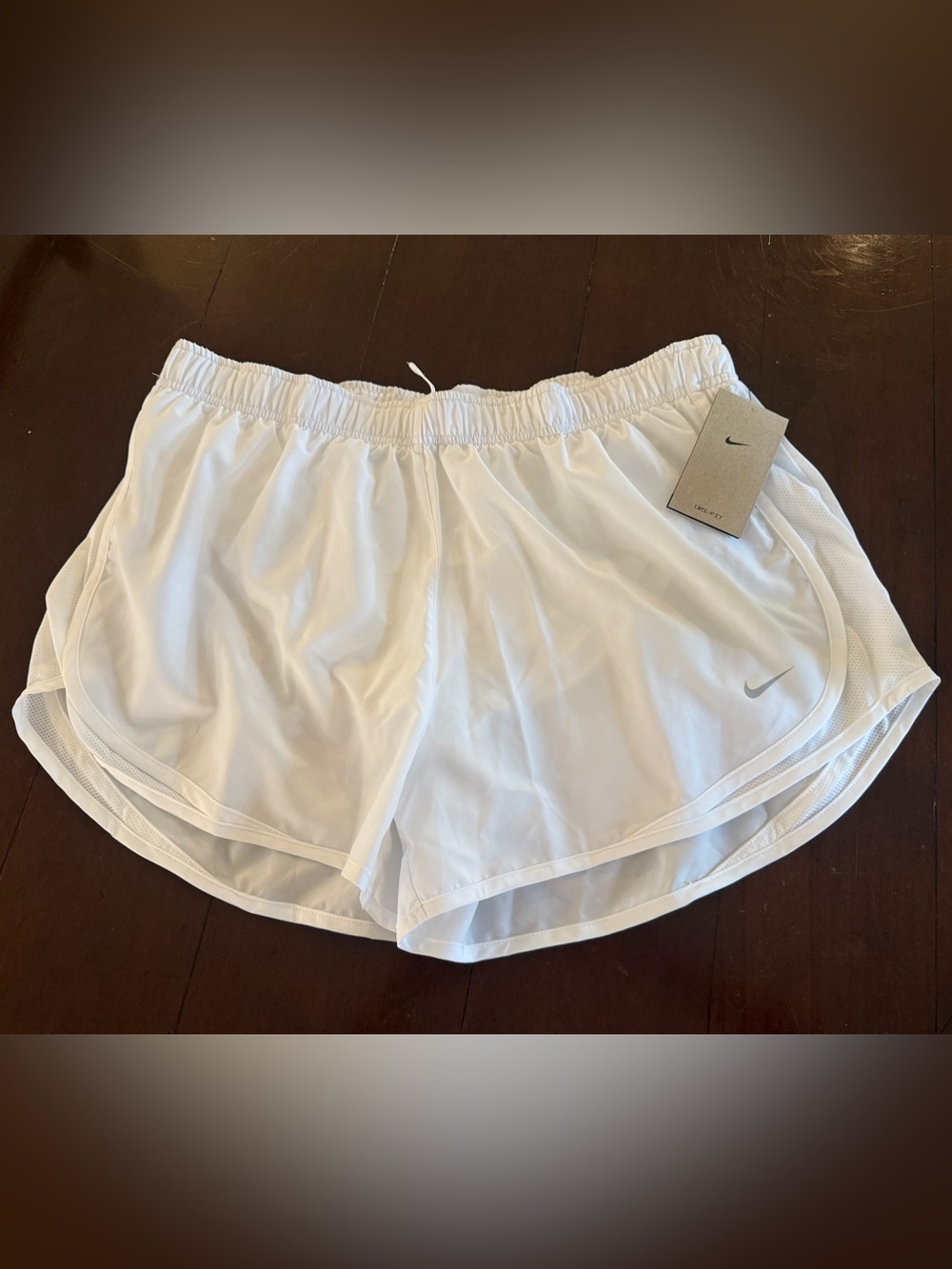 Nike Women’s White Athletic Running Shorts